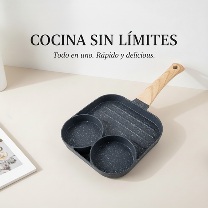 MultiCook Sarten Todo En Uno | Más platos, menos esfuerzo. Cocina sin complicaciones