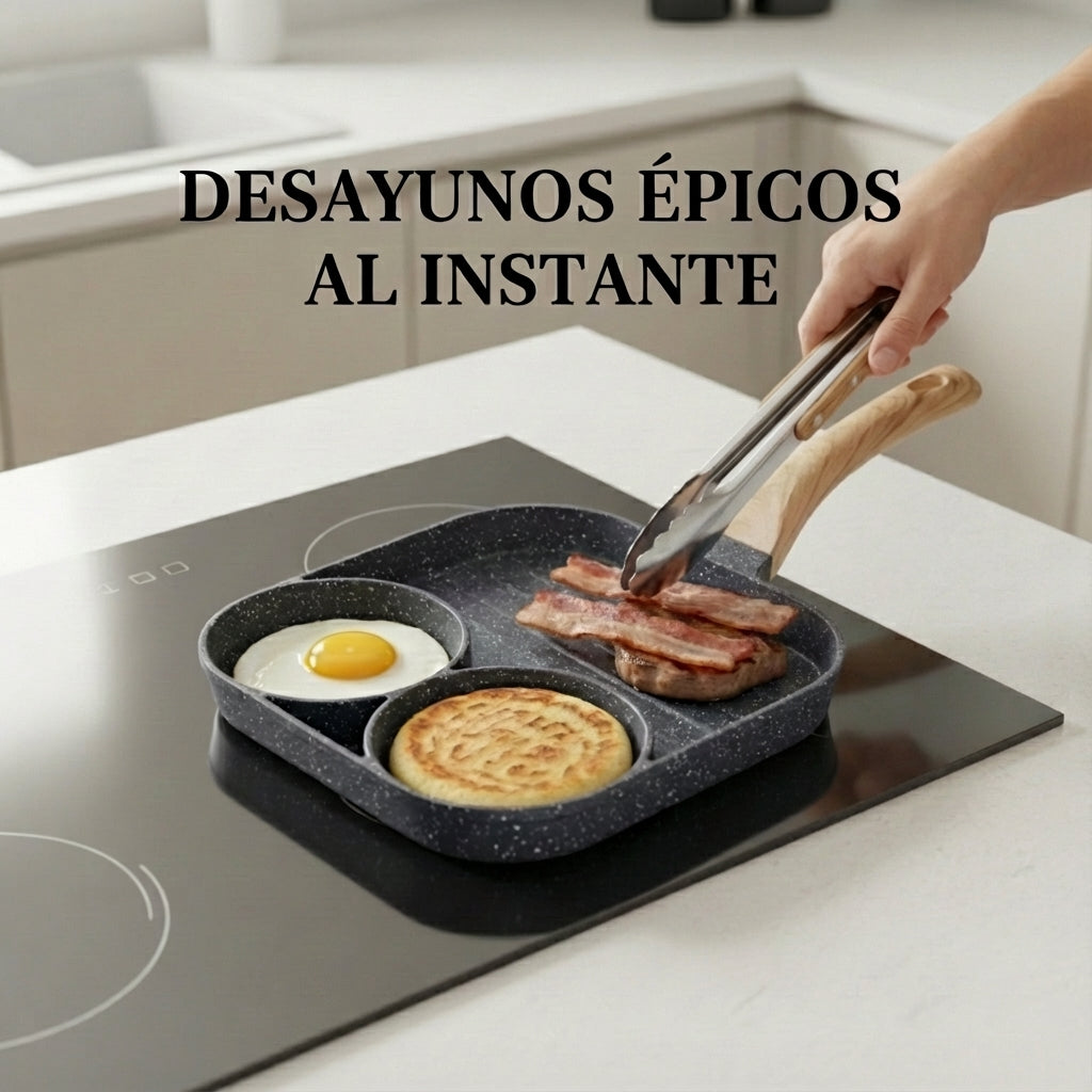 MultiCook Sarten Todo En Uno | Más platos, menos esfuerzo. Cocina sin complicaciones