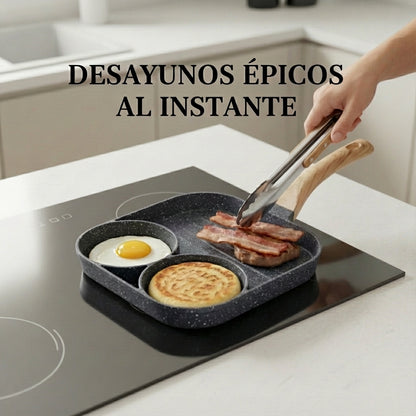 MultiCook Sarten Todo En Uno | Más platos, menos esfuerzo. Cocina sin complicaciones